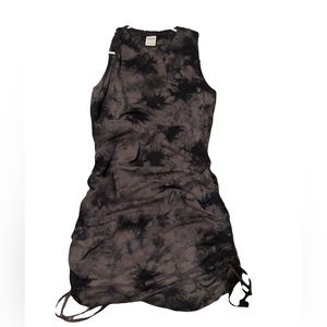 tie dye VS/Pink dress with ties on side